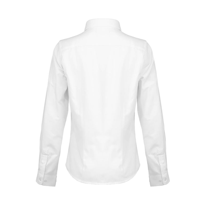 Blusa Activex Oxford M/Larga Blanca UV - Imagen 2