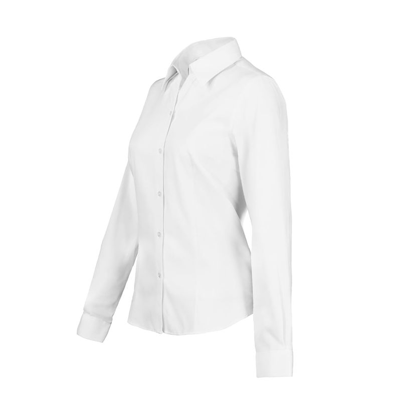 Blusa Activex Oxford M/Larga Blanca UV - Imagen 3