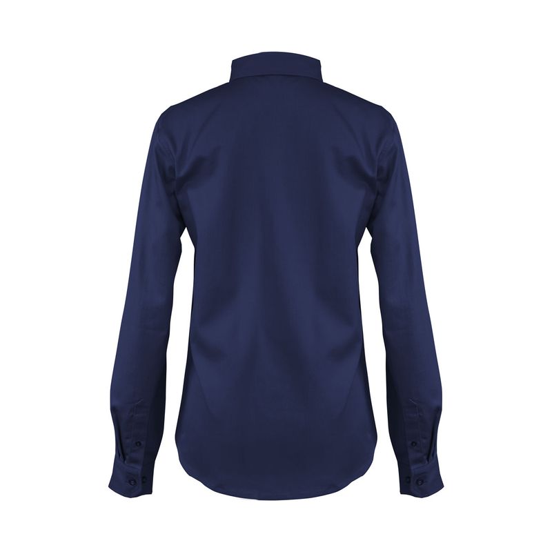 Blusa Ignífuga Antiestática NFPA 13034 Azul Marino Mujer