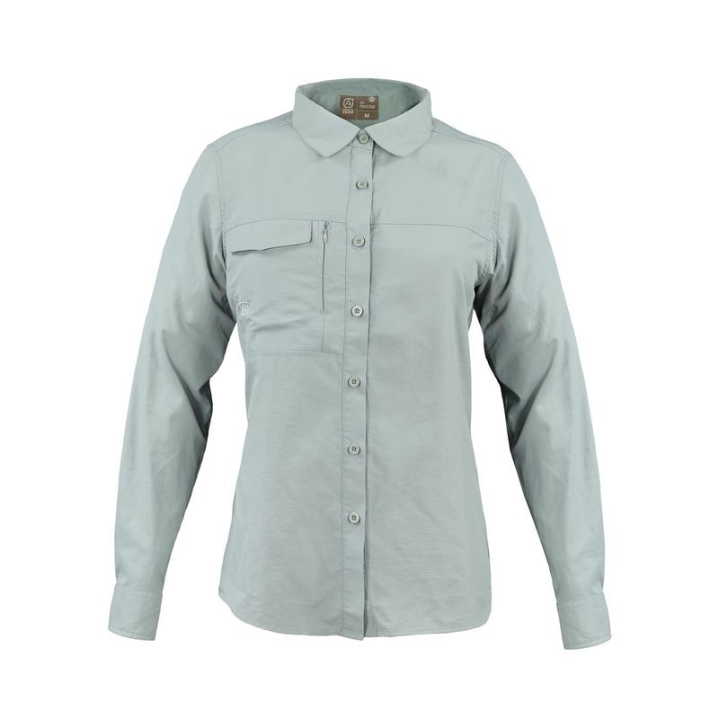Blusa Lightwind W2100 Ripstop Verde UV