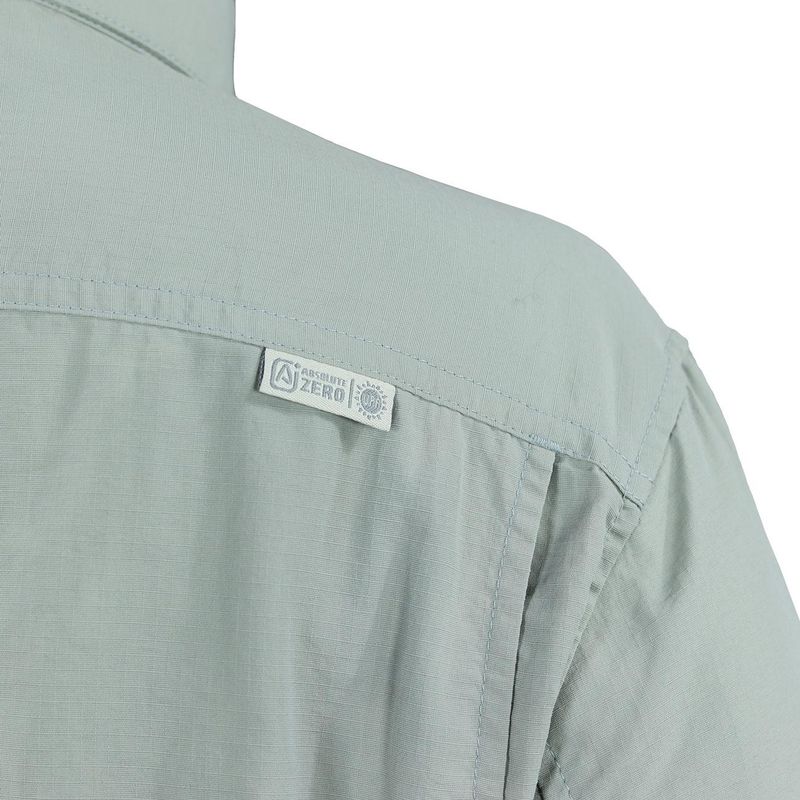 Blusa Lightwind W2100 Ripstop Verde UV - Imagen 5