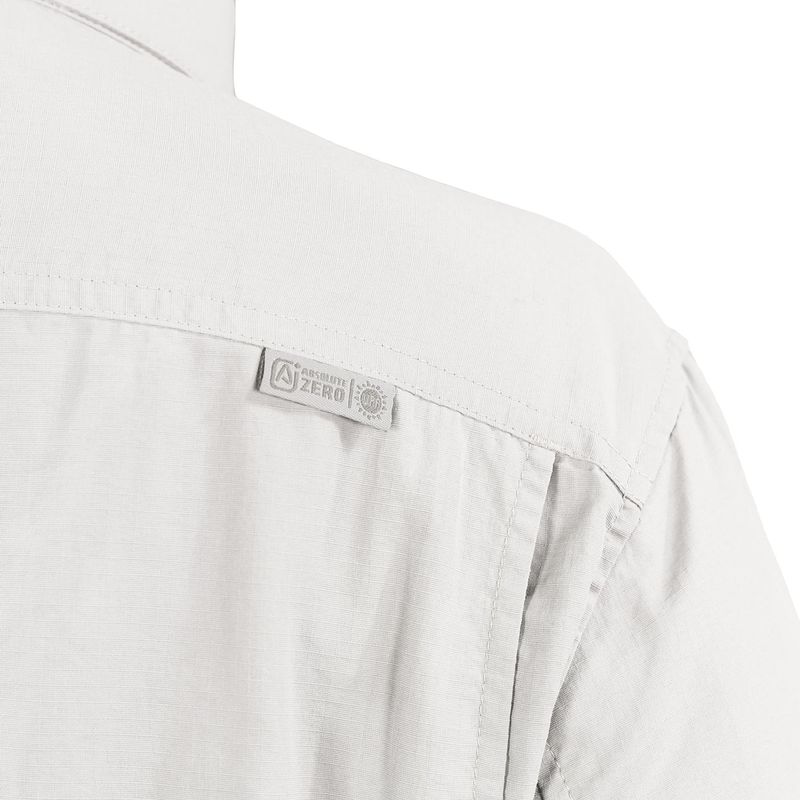 Blusa Lightwind W2300 Ripstop Blanco Invierno UV - Imagen 5