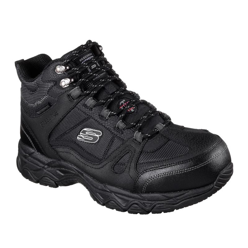 Botín Skechers Ledom Negro - Imagen 3