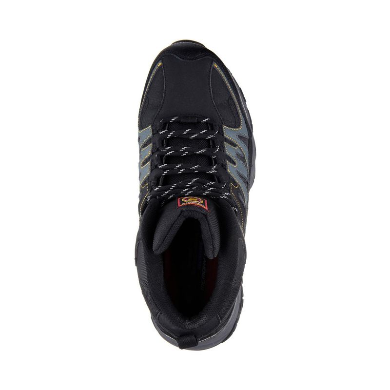 Botín Skechers Rebem Negro/Gris