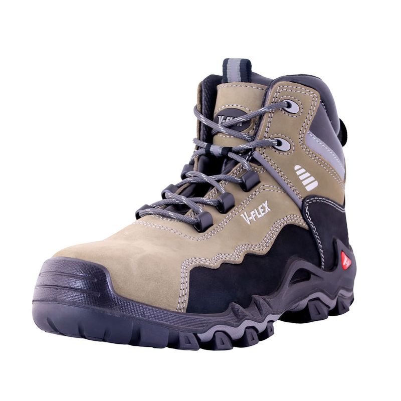 Botín V-Flex V17 Nobuck Gris/Negro - Imagen 3