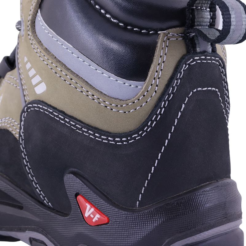 Botín V-Flex V17 Nobuck Gris/Negro - Imagen 8