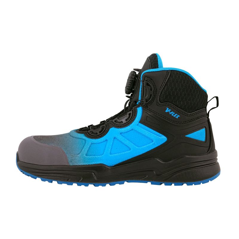 Botín V-Flex V93 Thinsulate® con Boa Negro/Azul - Imagen 2