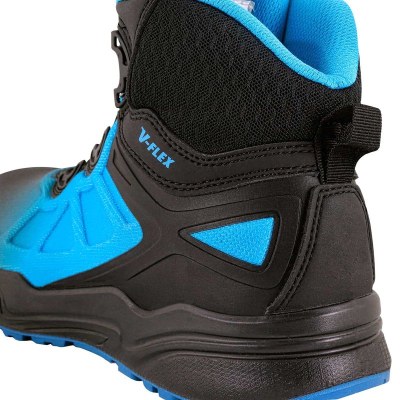 Botín V-Flex V93 Thinsulate® con Boa Negro/Azul - Imagen 8