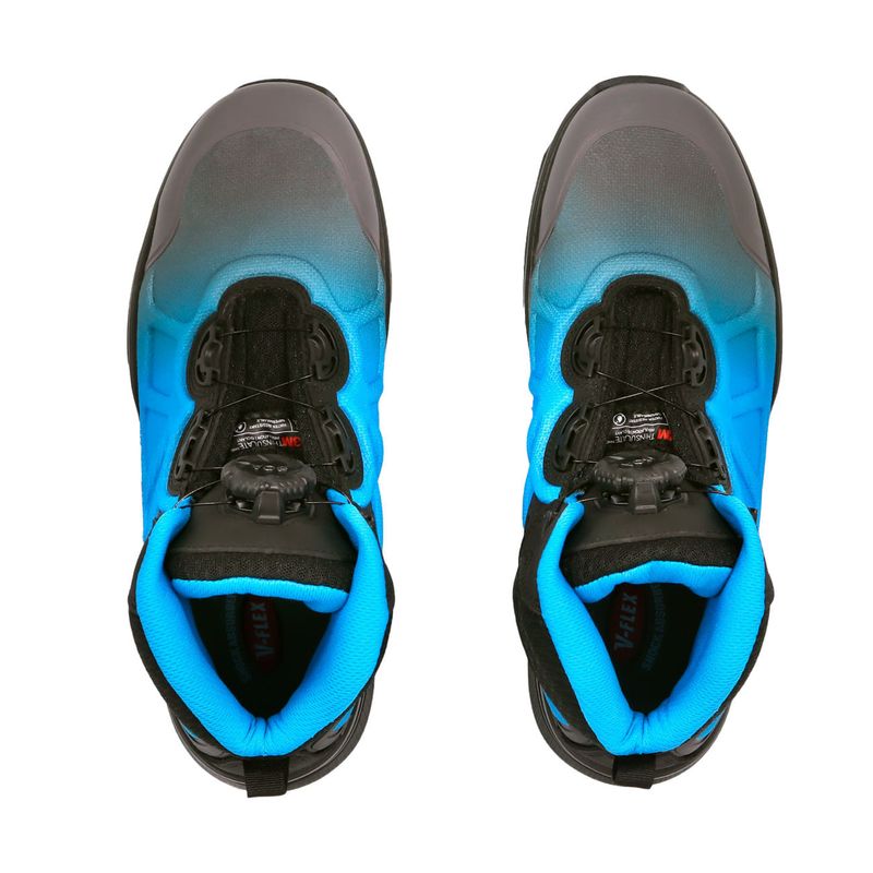 Botín V-Flex V93 Thinsulate® con Boa Negro/Azul - Imagen 9