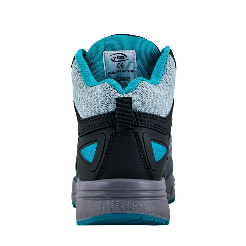 Botín V-Flex V99 Thinsulate® con Boa Gris/Calipso Mujer - Imagen 7