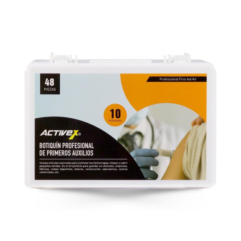 Botiquin Activex de Primeros Auxilios 10 Personas