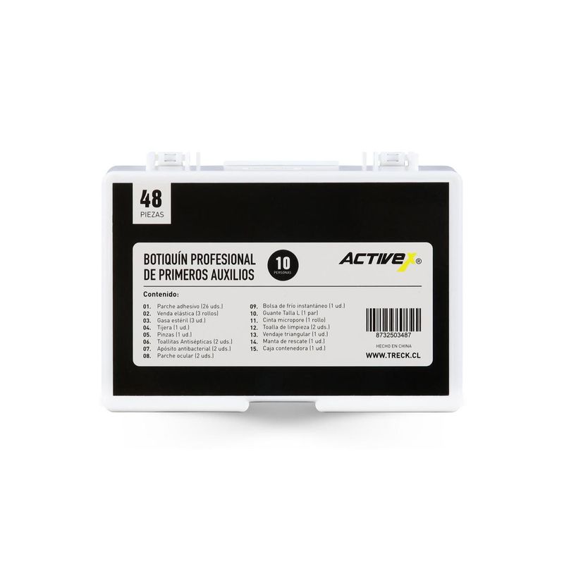 Botiquin Activex de Primeros Auxilios 10 Personas