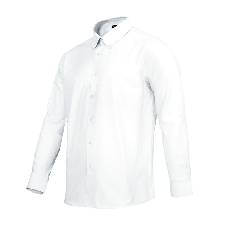 Camisa Activex Oxford M/Larga Blanca UV - Imagen 2