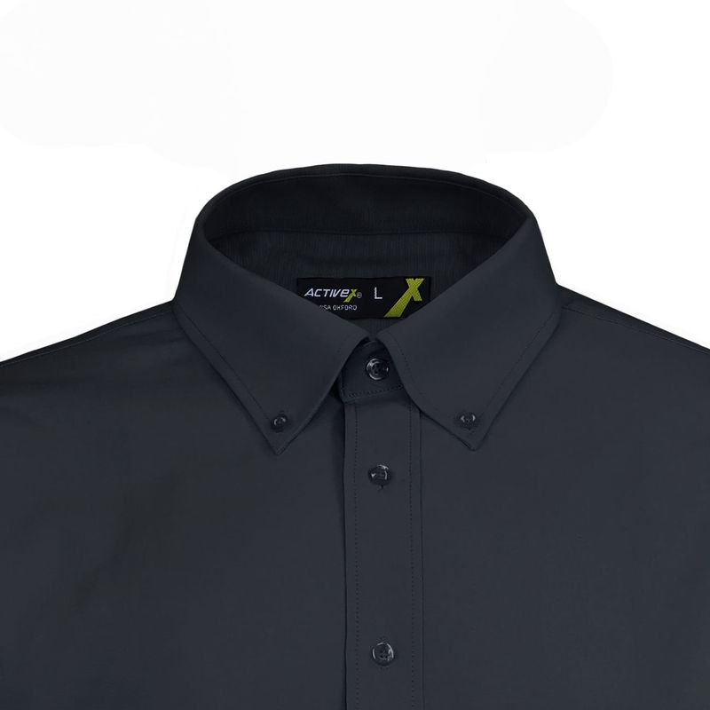 Camisa Activex Trevira M/larga Negra