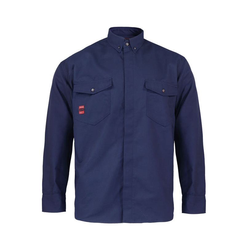 Camisa Ignifuga Absolute Fire FRST NFPA 13Cal Azul Marino