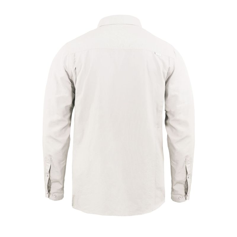 Camisa Lightwind H2500 Ripstop Blanco Invierno UV - Imagen 2
