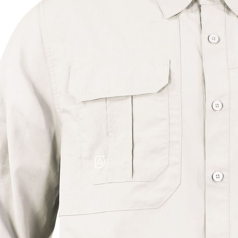 Camisa Lightwind H2500 Ripstop Blanco Invierno UV