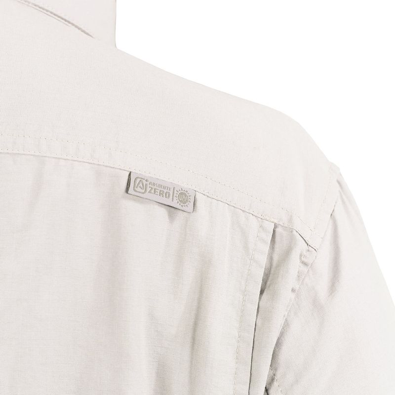Camisa Lightwind H2500 Ripstop Blanco Invierno UV - Imagen 7