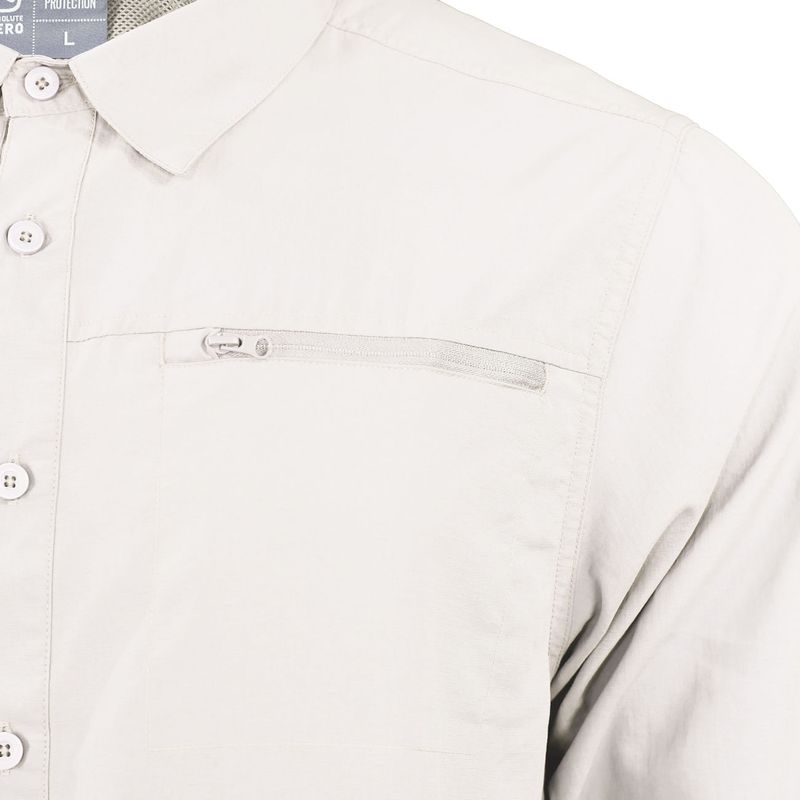 Camisa Lightwind H2500 Ripstop Blanco Invierno UV - Imagen 8