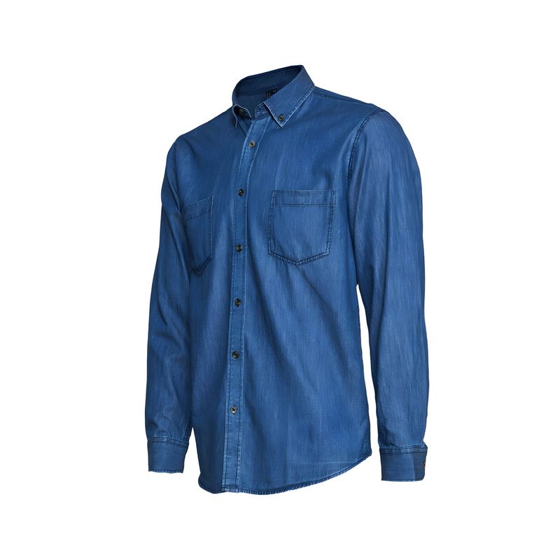 Camisa Mezclilla 100% Algodón 5.3 Oz MTX - Imagen 3