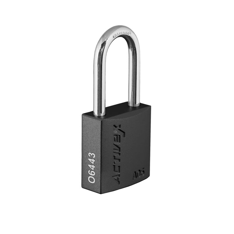 Candado Activex A05 Cuerpo Aluminio Negro - Imagen 2