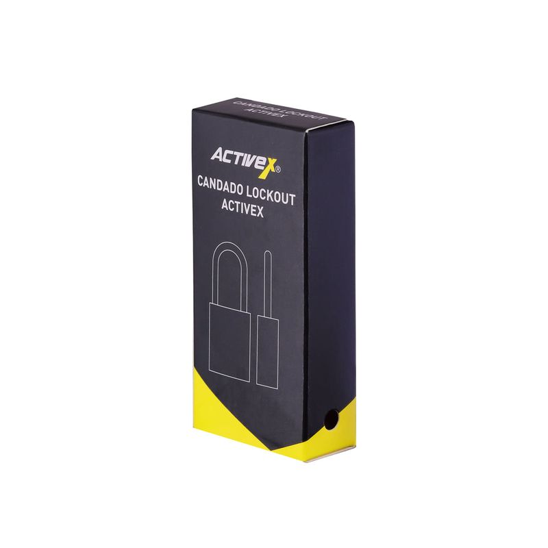 Candado Activex A05 Cuerpo Aluminio Plateado - Imagen 5