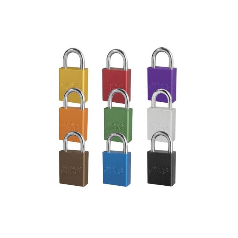 Candado American Lock 1105 Naranjo - Imagen 2