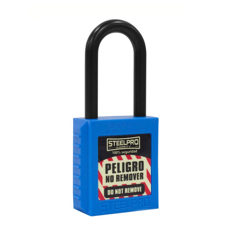 Candado Steelpro Dielectrico Azul - Imagen 2