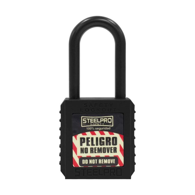 Candado Steelpro Dielectrico Negro