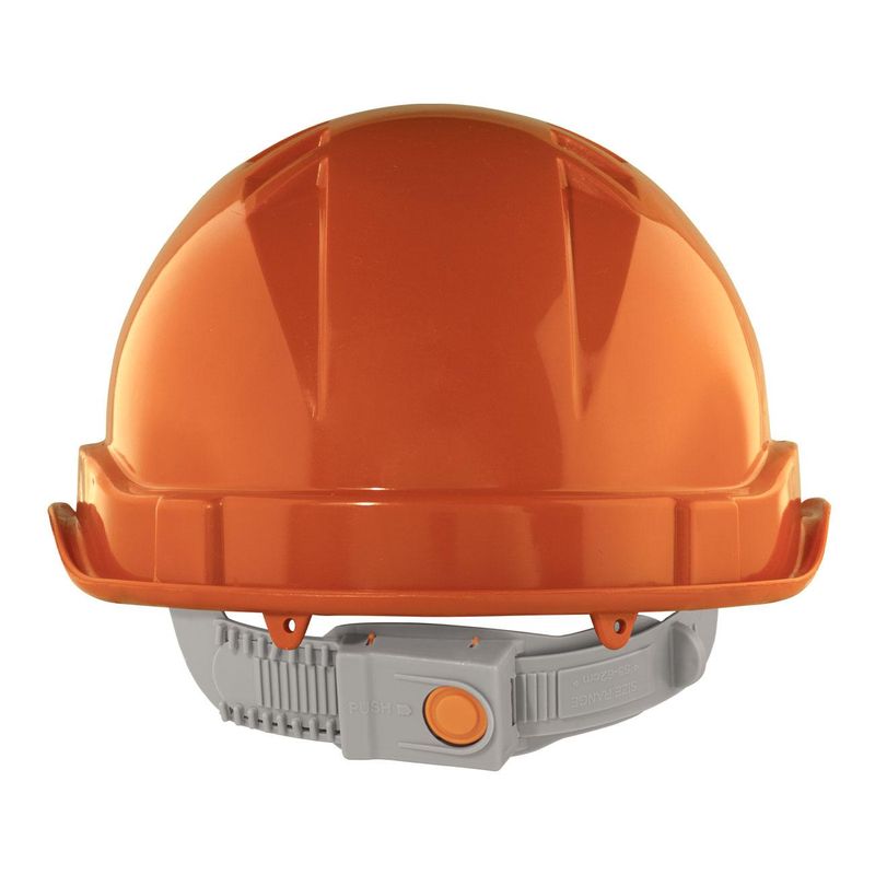 Casco Activex III Naranjo Arnes Boton - Imagen 4