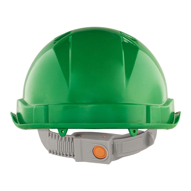 Casco Activex III Verde Arnes Boton - Imagen 4