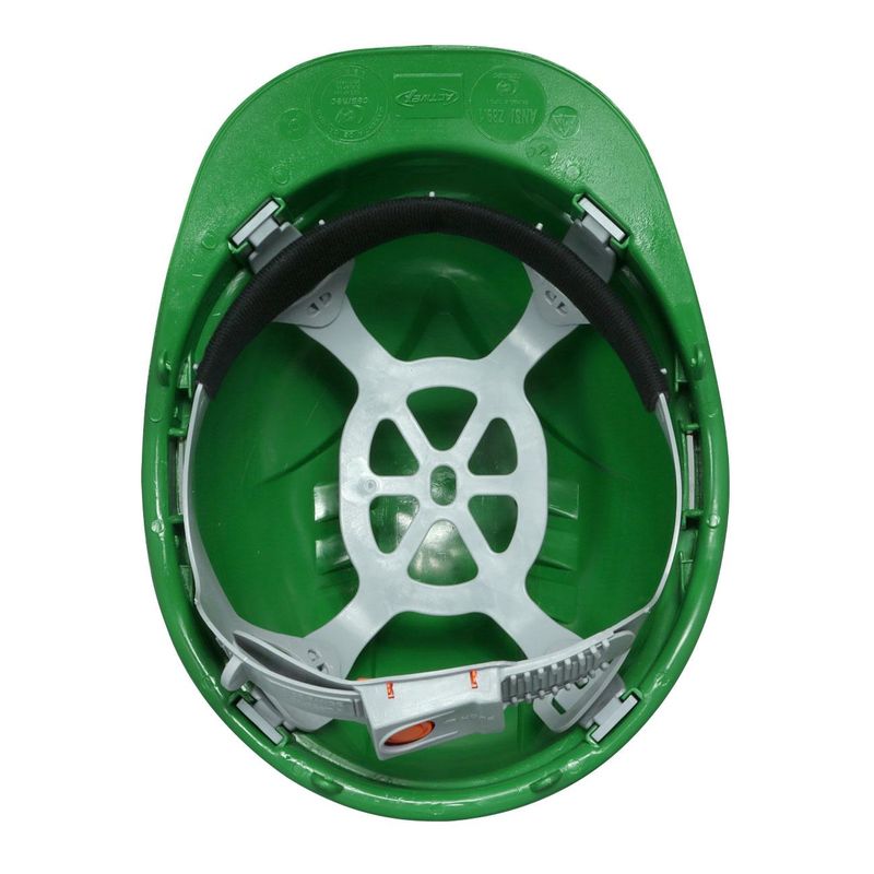 Casco Activex III Verde Arnes Boton - Imagen 6