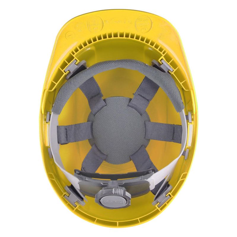 Casco Activex II Amarillo Arnes Cinta 6 Puntas Ratchet - Imagen 6