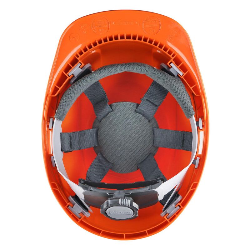 Casco Activex II Naranjo Arnes Cinta 6 Puntas Ratchet