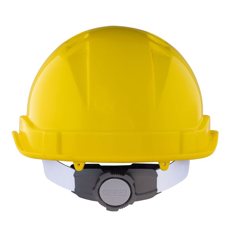 Casco Activex I Amarillo Arnes cinta 6 Puntas Ratchet