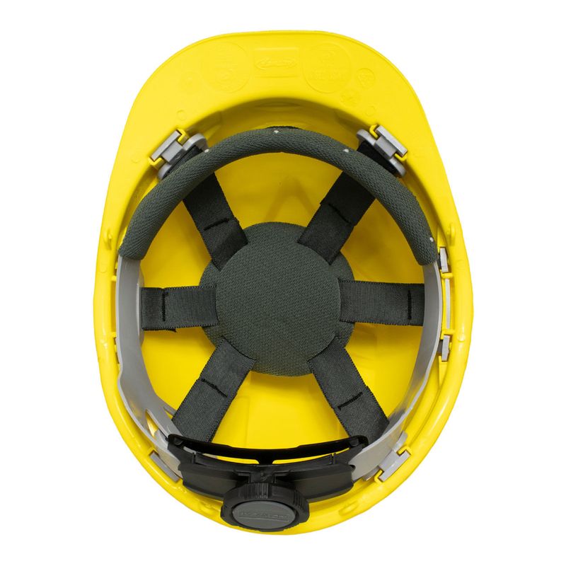 Casco Activex I Amarillo Arnes cinta 6 Puntas Ratchet - Imagen 6
