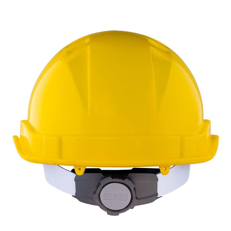 Casco Activex I Amarillo Porta Lampara con Ratchet - Imagen 4