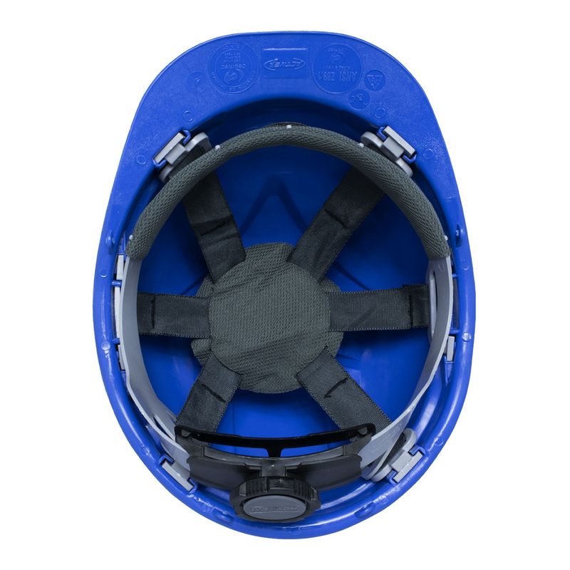 Casco Activex I Azul Arnes cinta 6 Puntas Ratchet