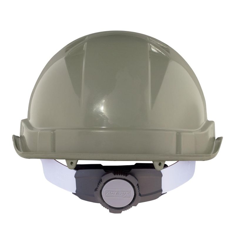 Casco Activex I Gris Porta Lampara con Ratchet