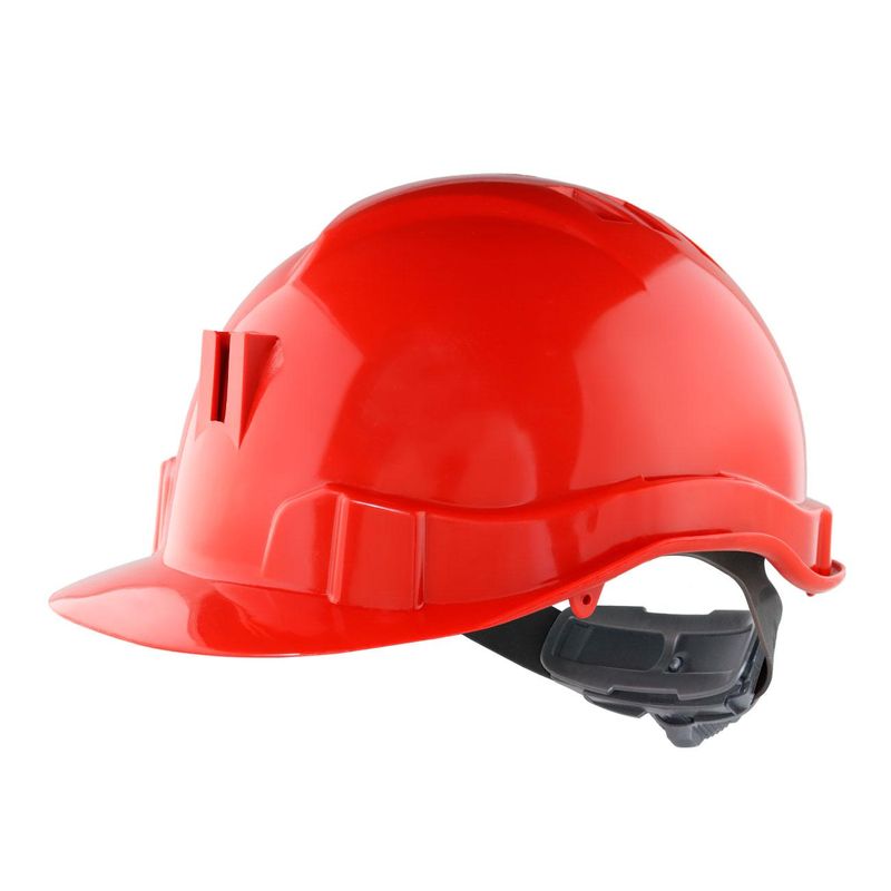 Casco Activex I Rojo Porta Lampara con Ratchet