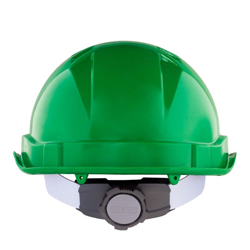 Casco Activex I Verde Porta Lampara con Ratchet - Imagen 4
