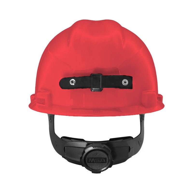 Casco Msa V-Gard Rojo PL y PC - Imagen 2