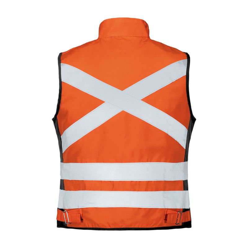 Chaleco Geologo Activex Canvas Naranjo Mujer Reflectante 360° - Imagen 3