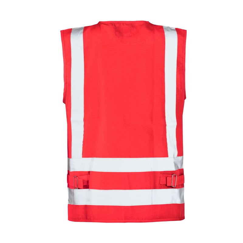 Chaleco Geologo Activex Rojo Alta Visibilidad Gard - Imagen 3