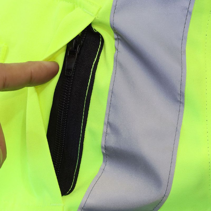 Chaleco Geologo Gabardina Terra Bicolor Amarillo - Imagen 5