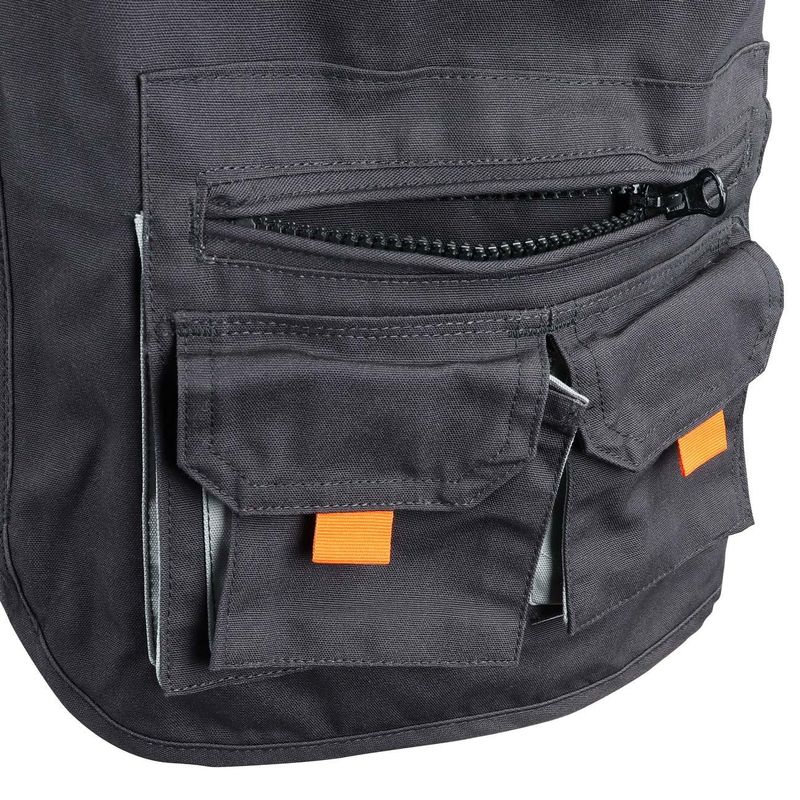 Chaleco Geólogo Gris-Negro XR-100 - Imagen 3
