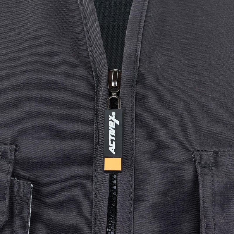 Chaleco Geólogo Gris-Negro XR-100 - Imagen 6
