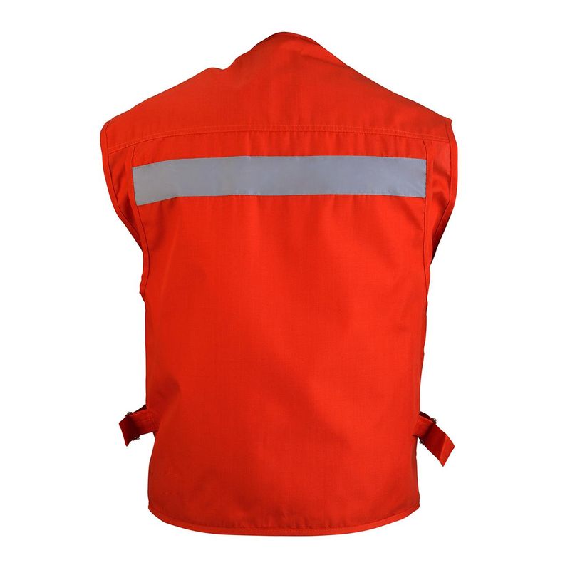 Chaleco Geologo Poplin Rojo C/Reflectante - Imagen 2