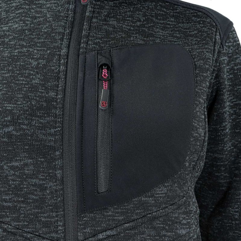 Chaqueta Micropolar Absolute Zero Z-301 Gris Mujer - Imagen 4