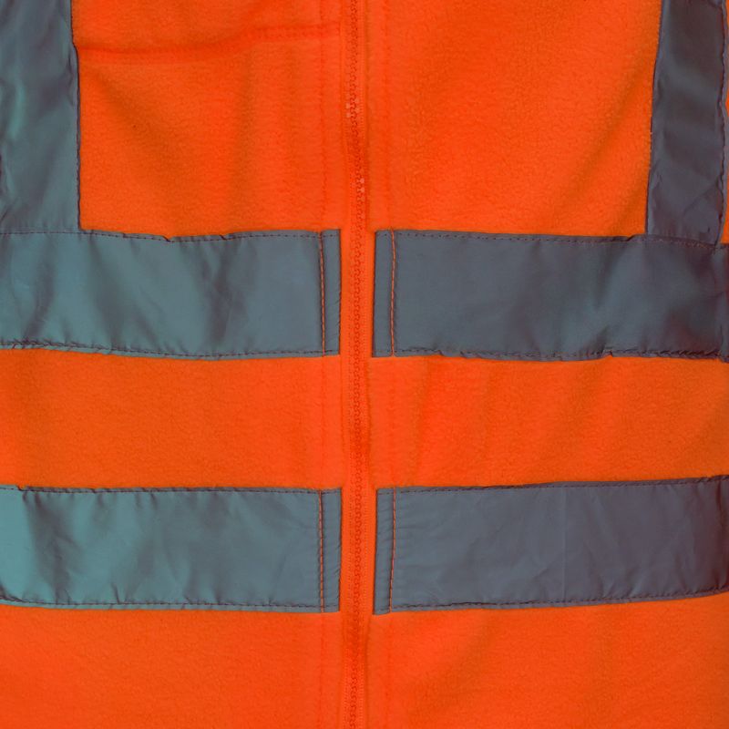 Chaqueta Micropolar Naranjo Fluor HiVi 360° - Imagen 4